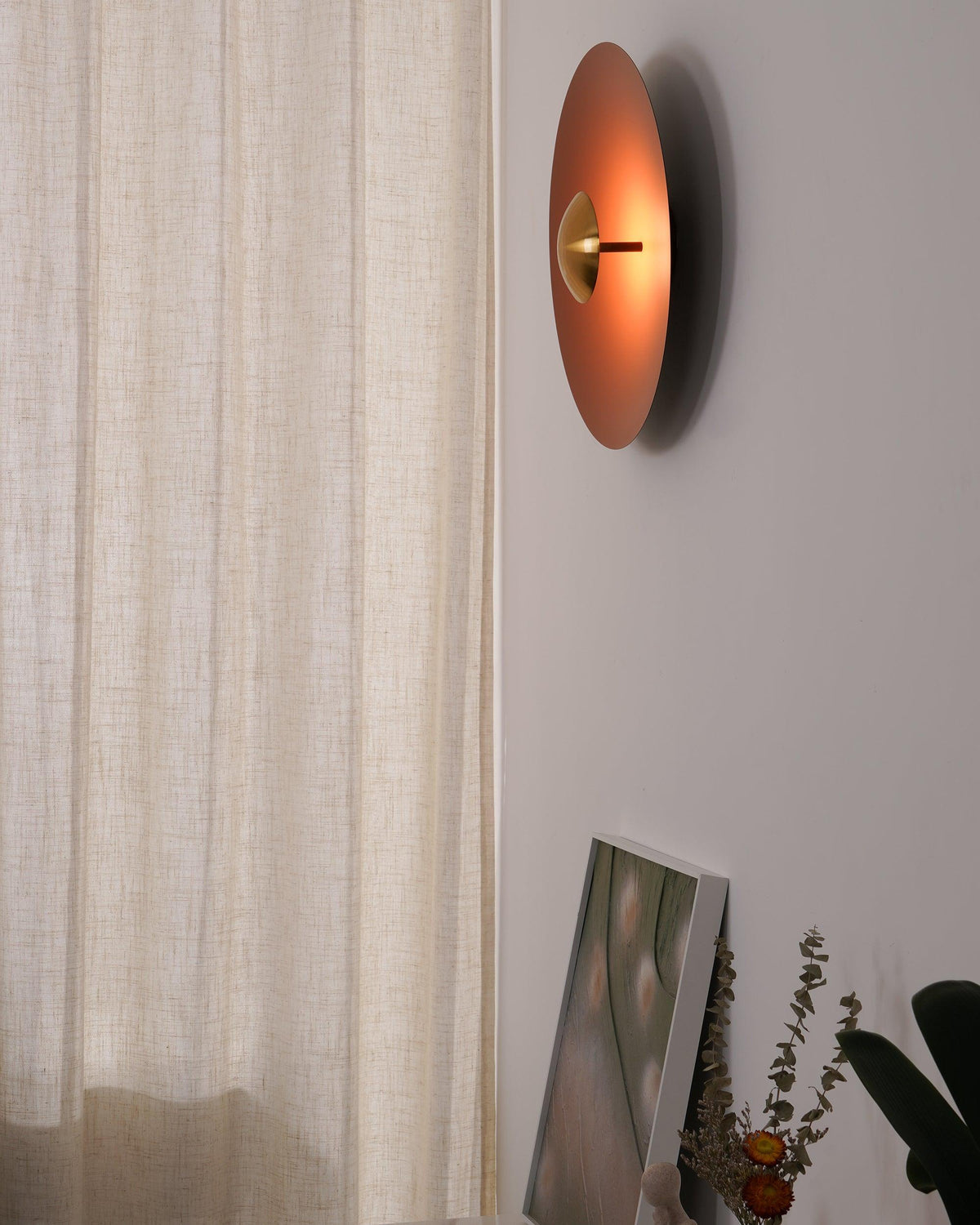 Lorielle Metal Wall Light-Moonnatur