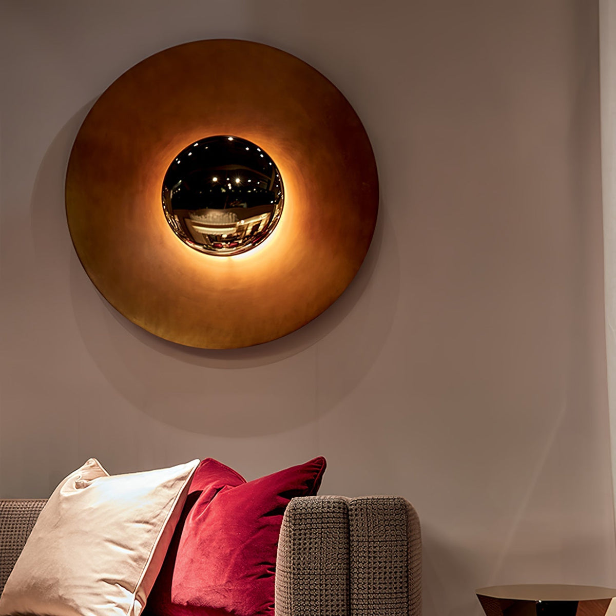 Lorielle Metal Wall Light-Moonnatur