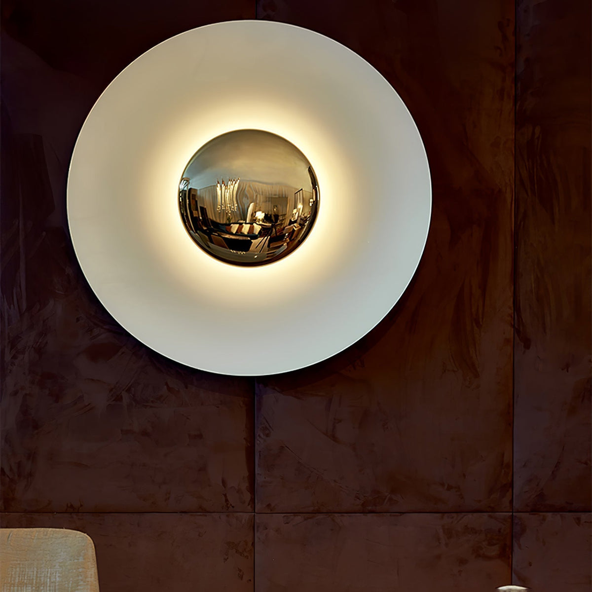 Lorielle Metal Wall Light-Moonnatur