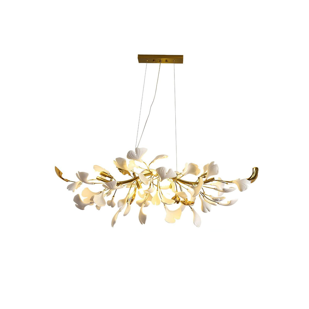 Qanise Ceramic Chandelier-Moonnatur