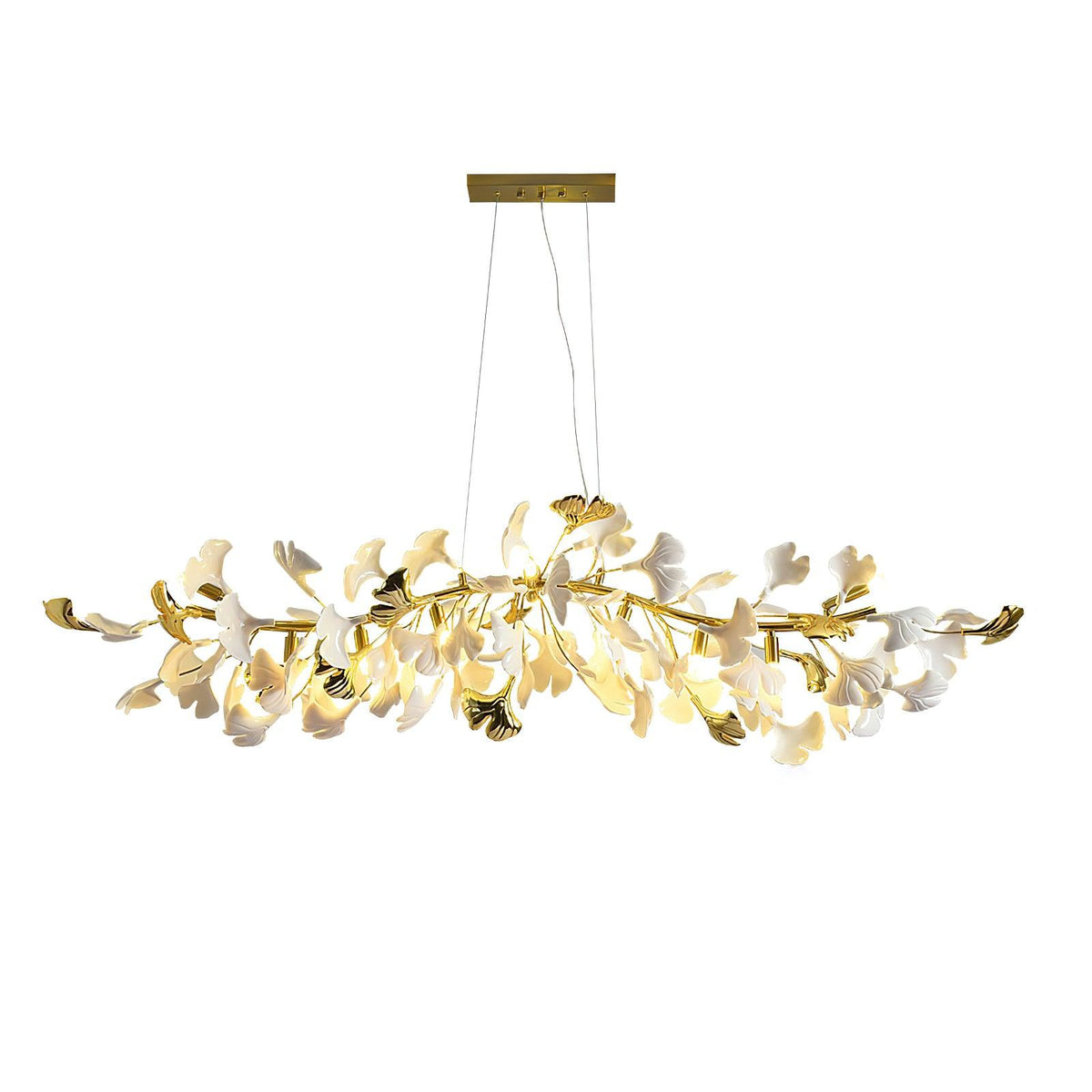 Qanise Ceramic Chandelier-Moonnatur