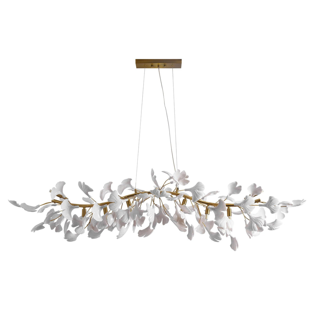 Qanise Ceramic Chandelier-Moonnatur