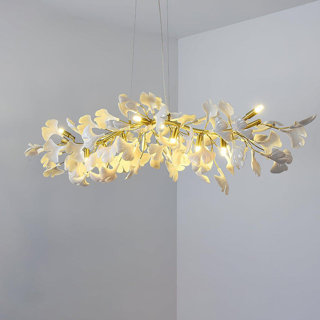 Qanise Ceramic Chandelier-Moonnatur