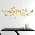 Qanise Ceramic Chandelier-Moonnatur