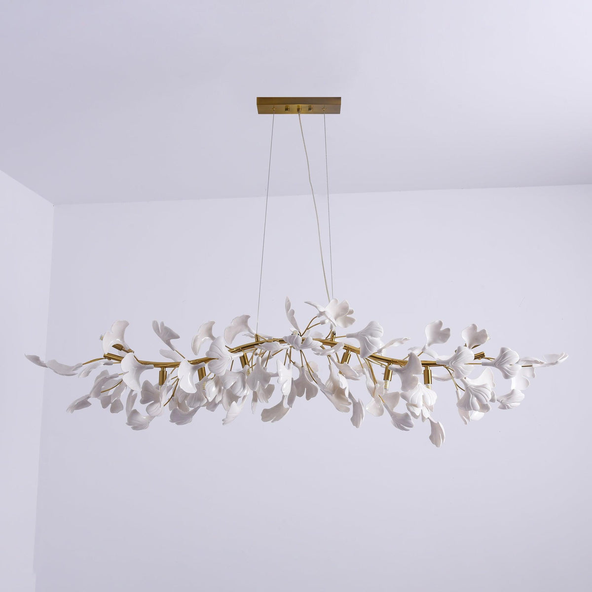 Qanise Ceramic Chandelier-Moonnatur