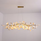 Qanise Ceramic Chandelier-Moonnatur