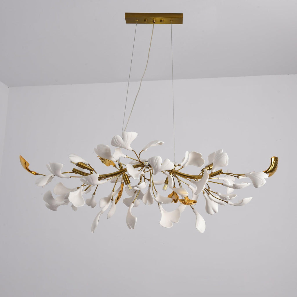 Qanise Ceramic Chandelier-Moonnatur