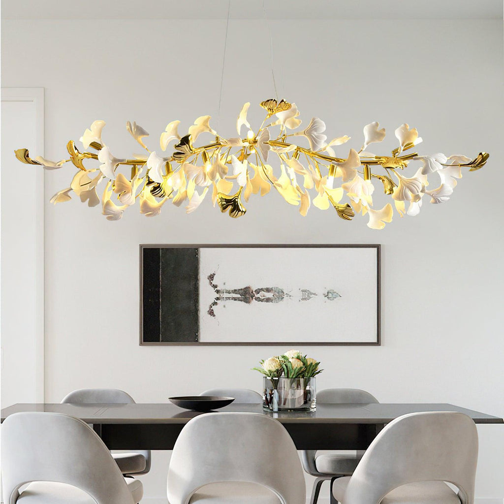 Qanise Ceramic Chandelier-Moonnatur