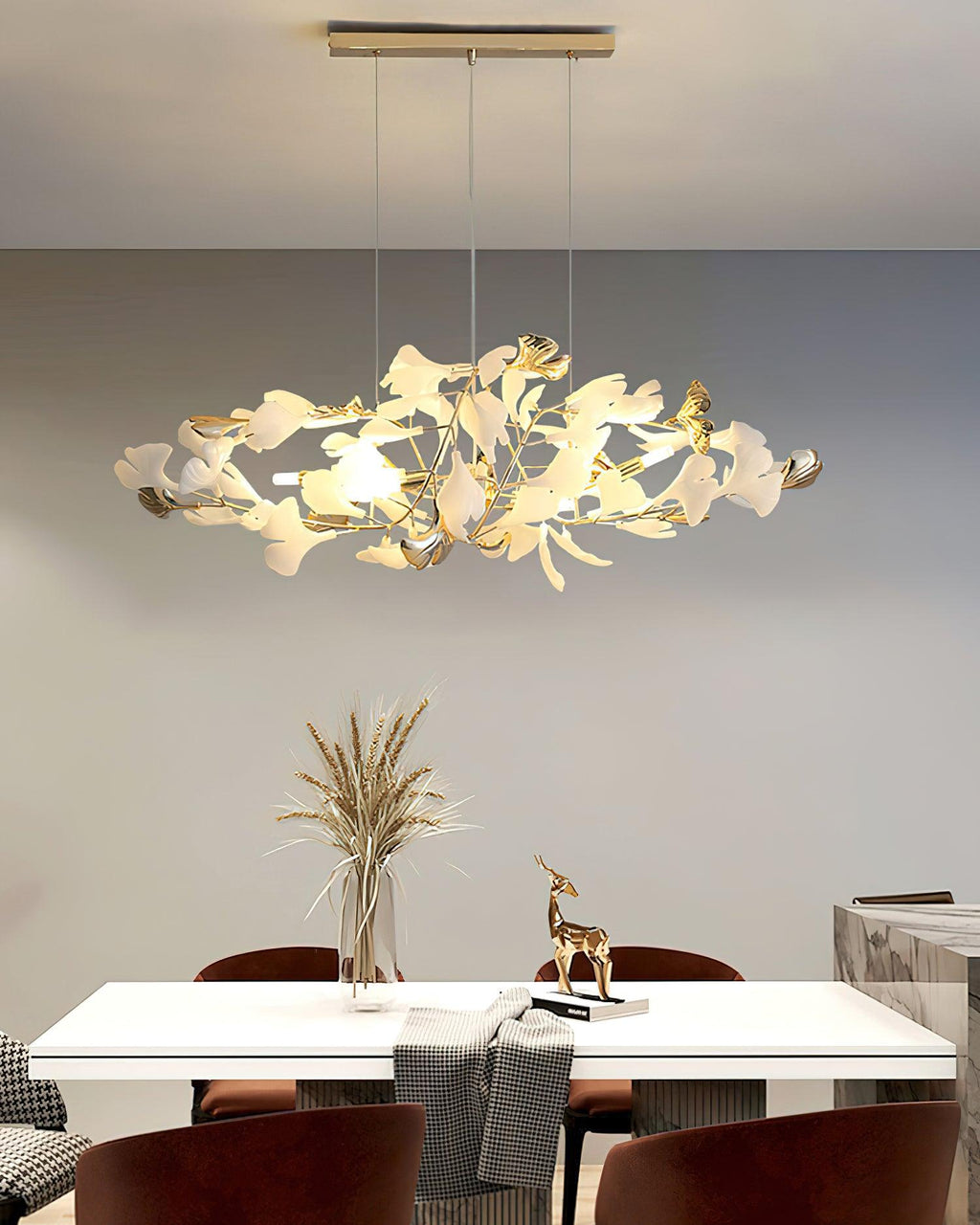 Carrowina Ceramic Chandelier-Moonnatur