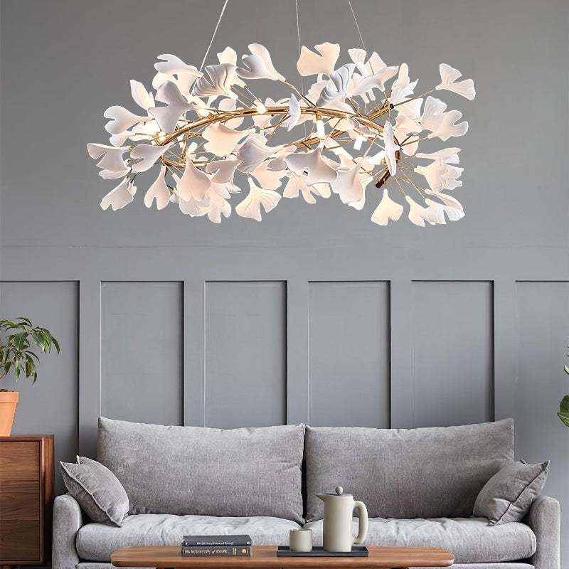 Faldenvale Ceramic Chandelier-Moonnatur