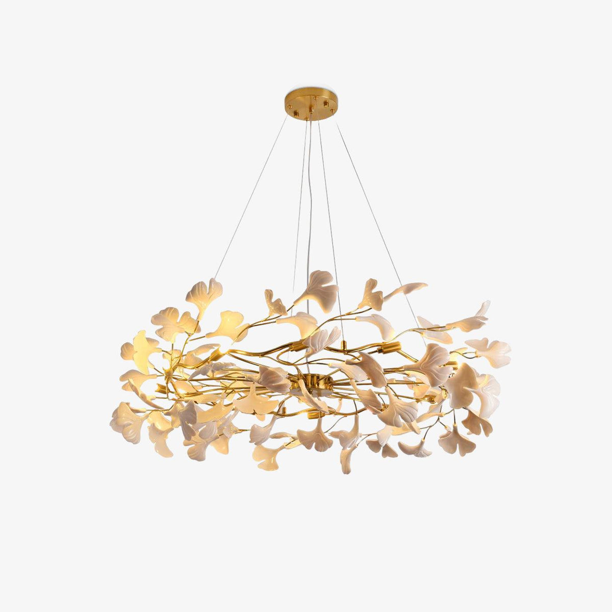 Calenaria Ceramic Chandelier-Moonnatur
