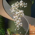 Erlenenora Ceramic Chandelier-Moonnatur