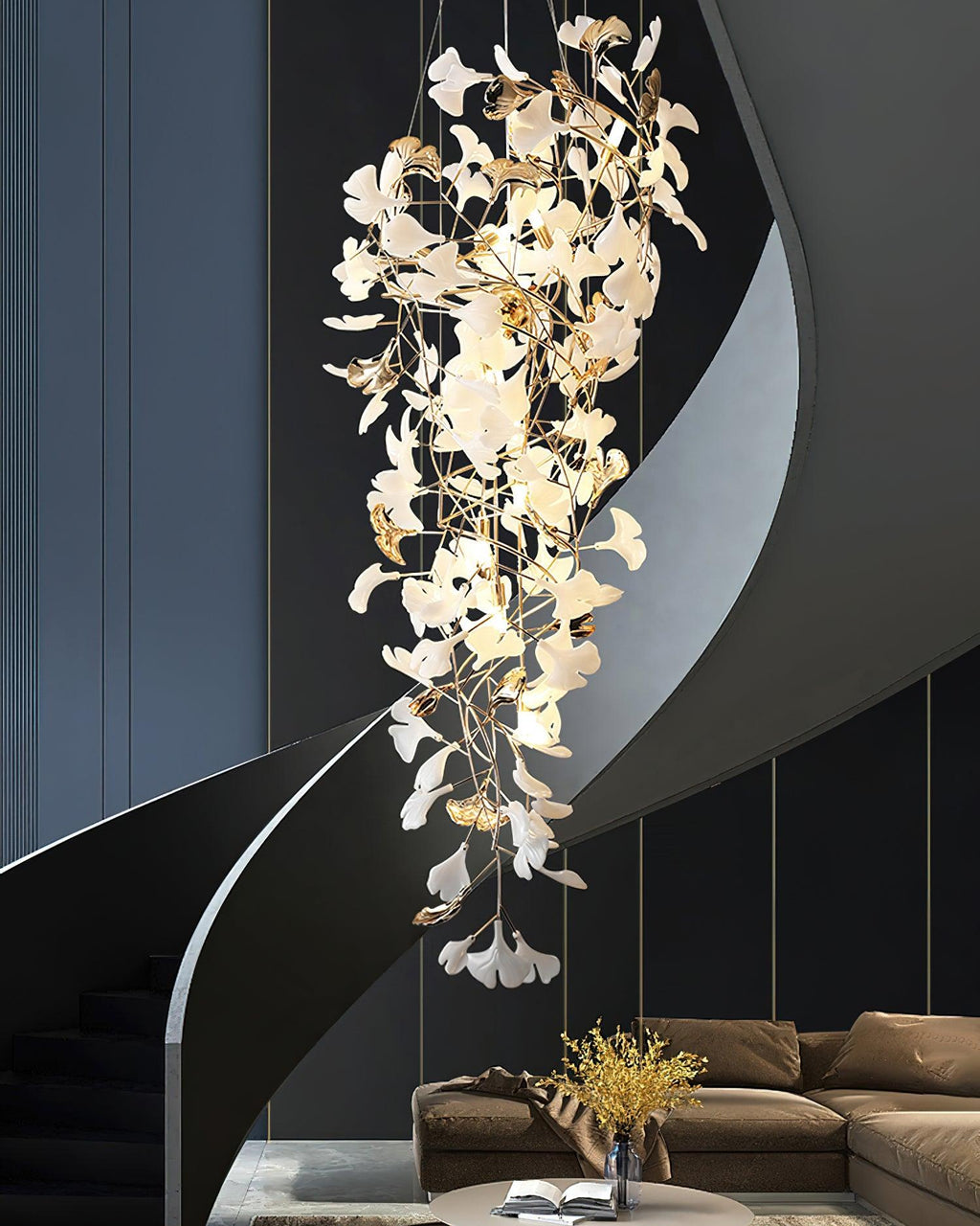 Yardenheath Ceramic Chandelier-Moonnatur