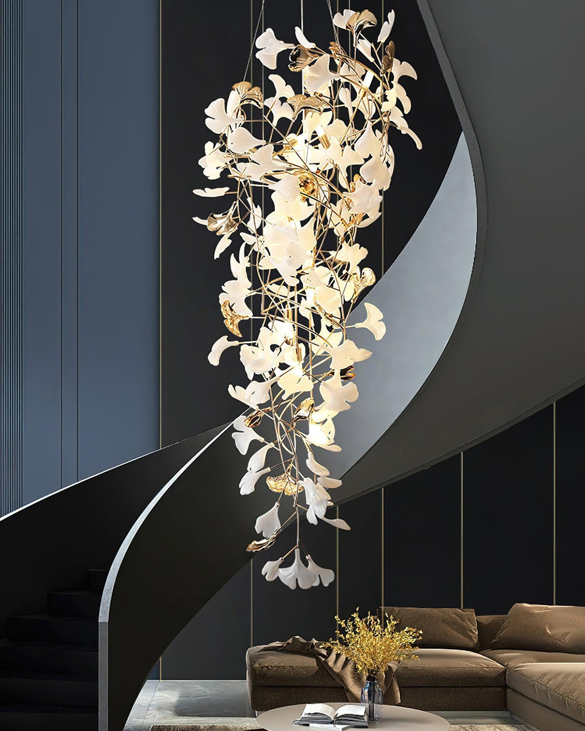 Yardenheath Ceramic Chandelier-Moonnatur