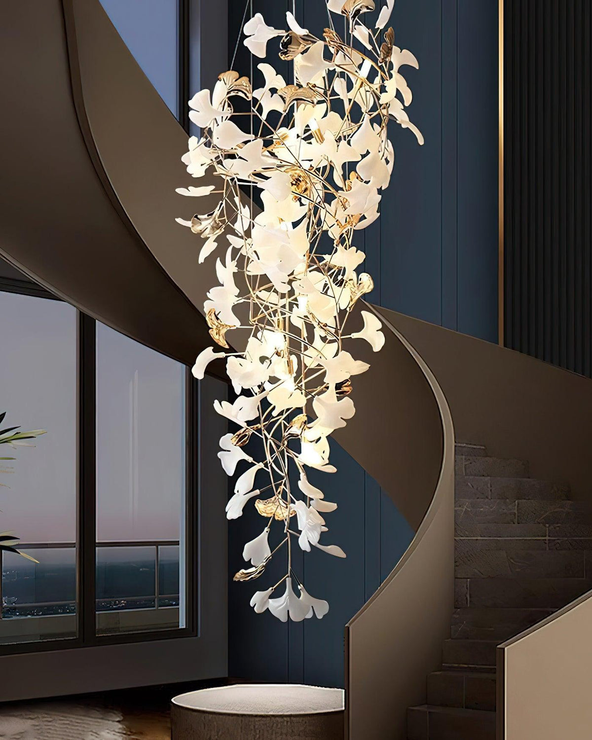 Yardenheath Ceramic Chandelier-Moonnatur