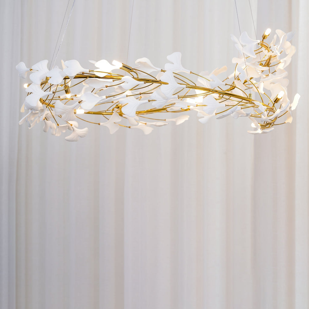 Faldenvale Ceramic Chandelier-Moonnatur
