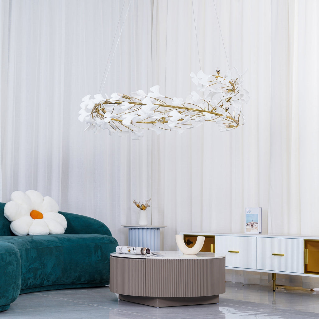 Faldenvale Ceramic Chandelier-Moonnatur