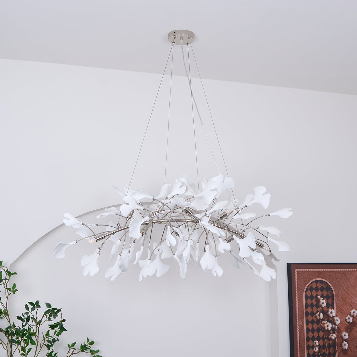 Weldenoria Ceramic Chandelier-Moonnatur