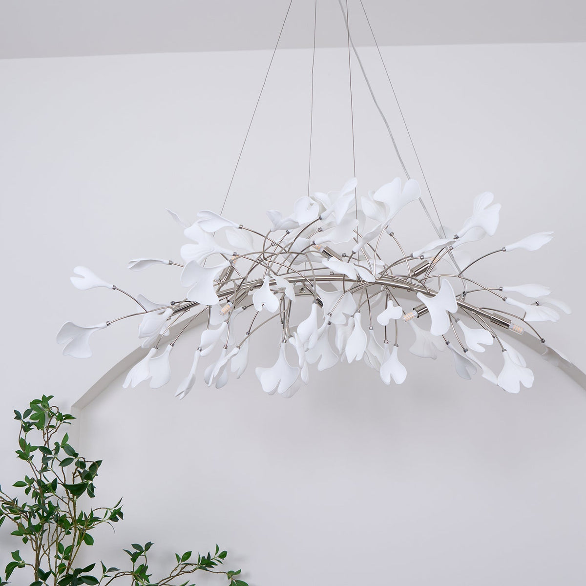 Weldenoria Ceramic Chandelier-Moonnatur