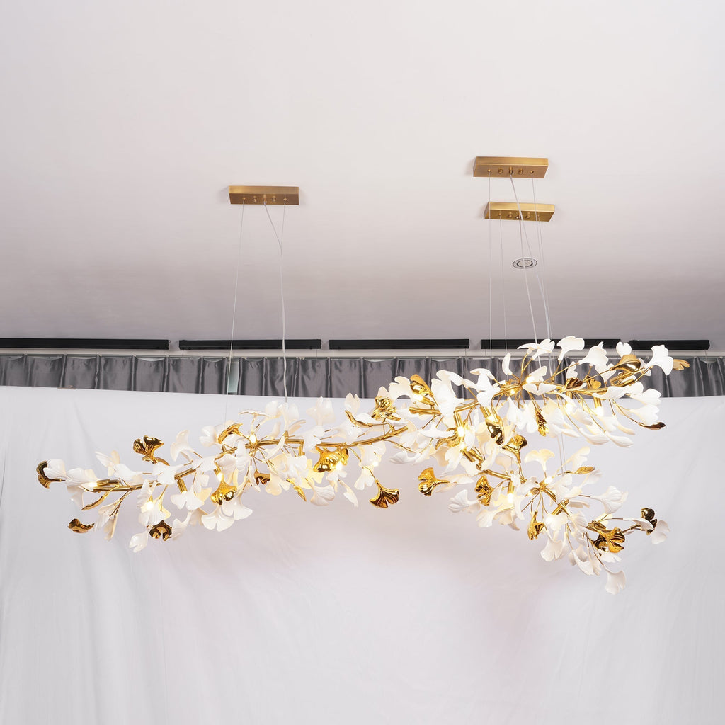 Olyvera Ceramic Chandelier-Moonnatur