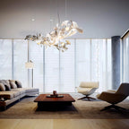 Olyvera Ceramic Chandelier-Moonnatur