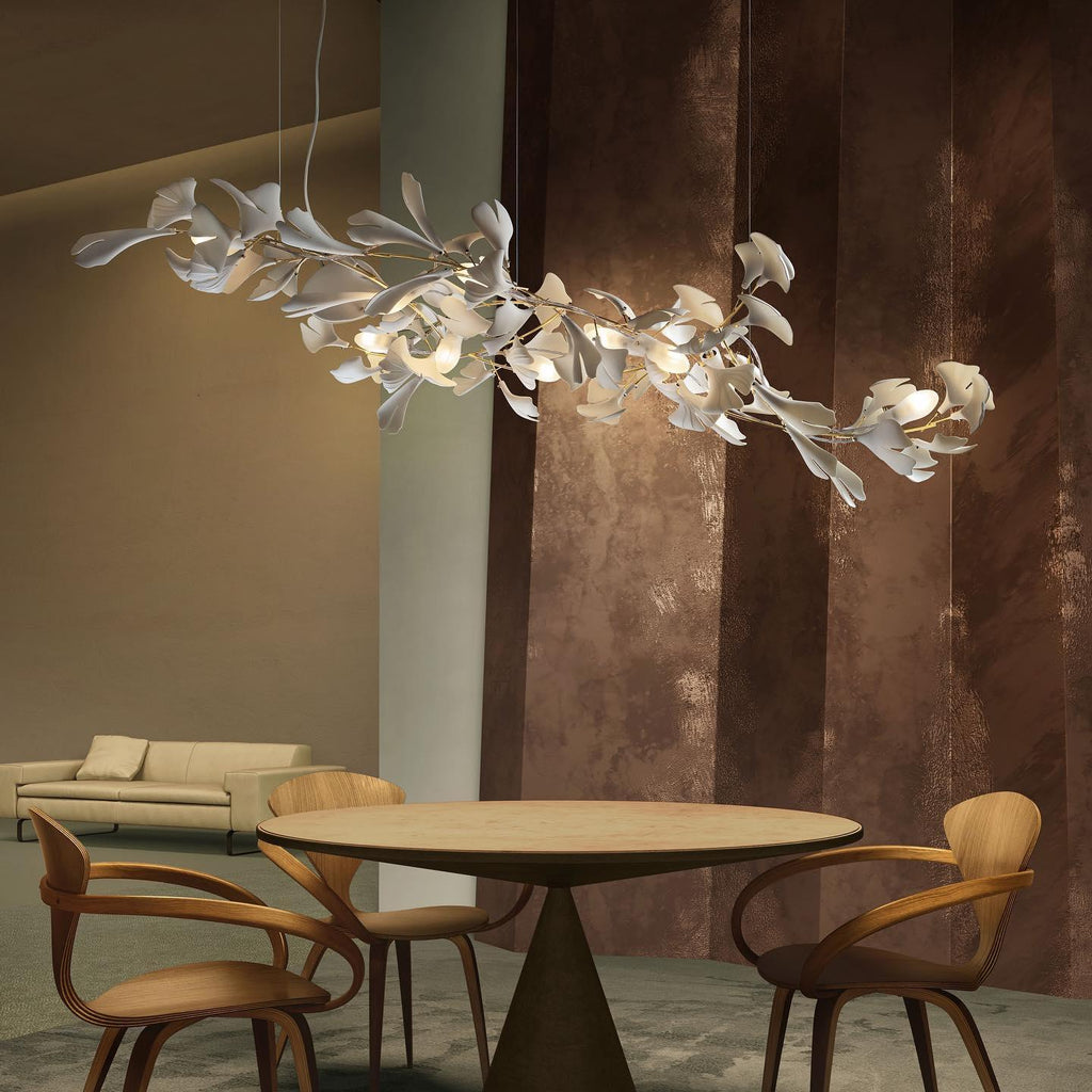 Olyvera Ceramic Chandelier-Moonnatur