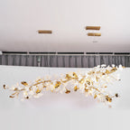 Olyvera Ceramic Chandelier-Moonnatur