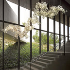 Olyvera Ceramic Chandelier-Moonnatur