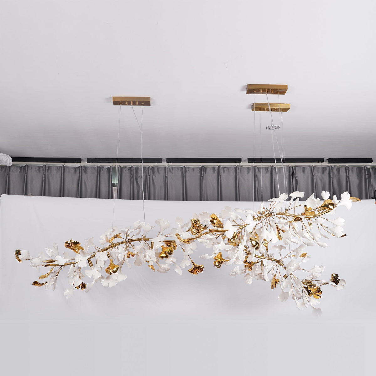 Olyvera Ceramic Chandelier-Moonnatur