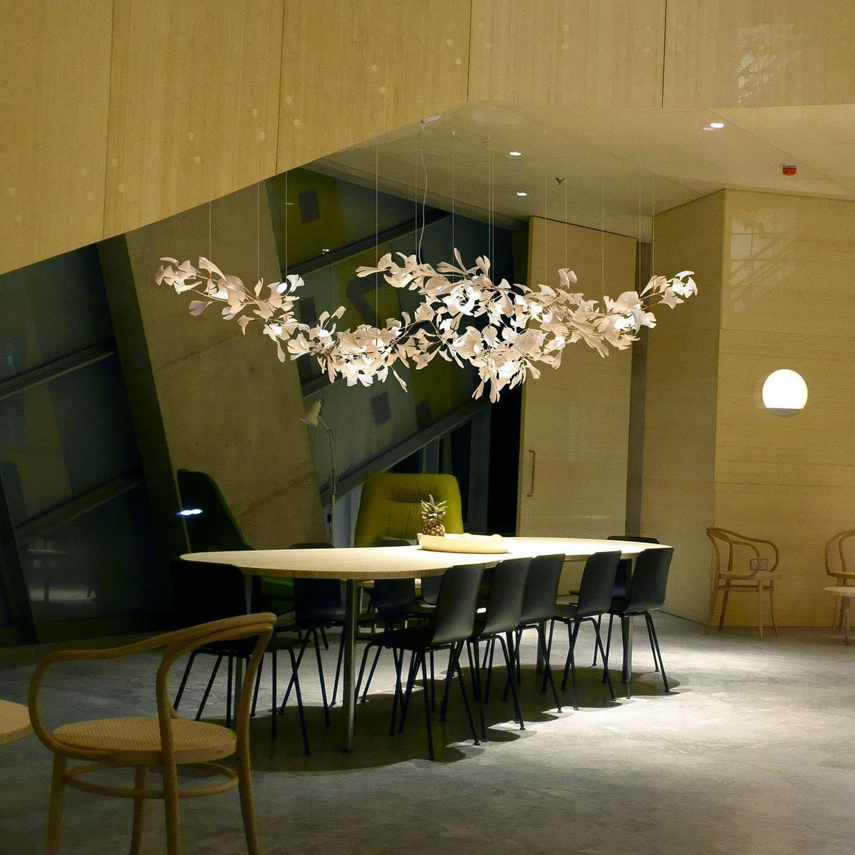 Olyvera Ceramic Chandelier-Moonnatur