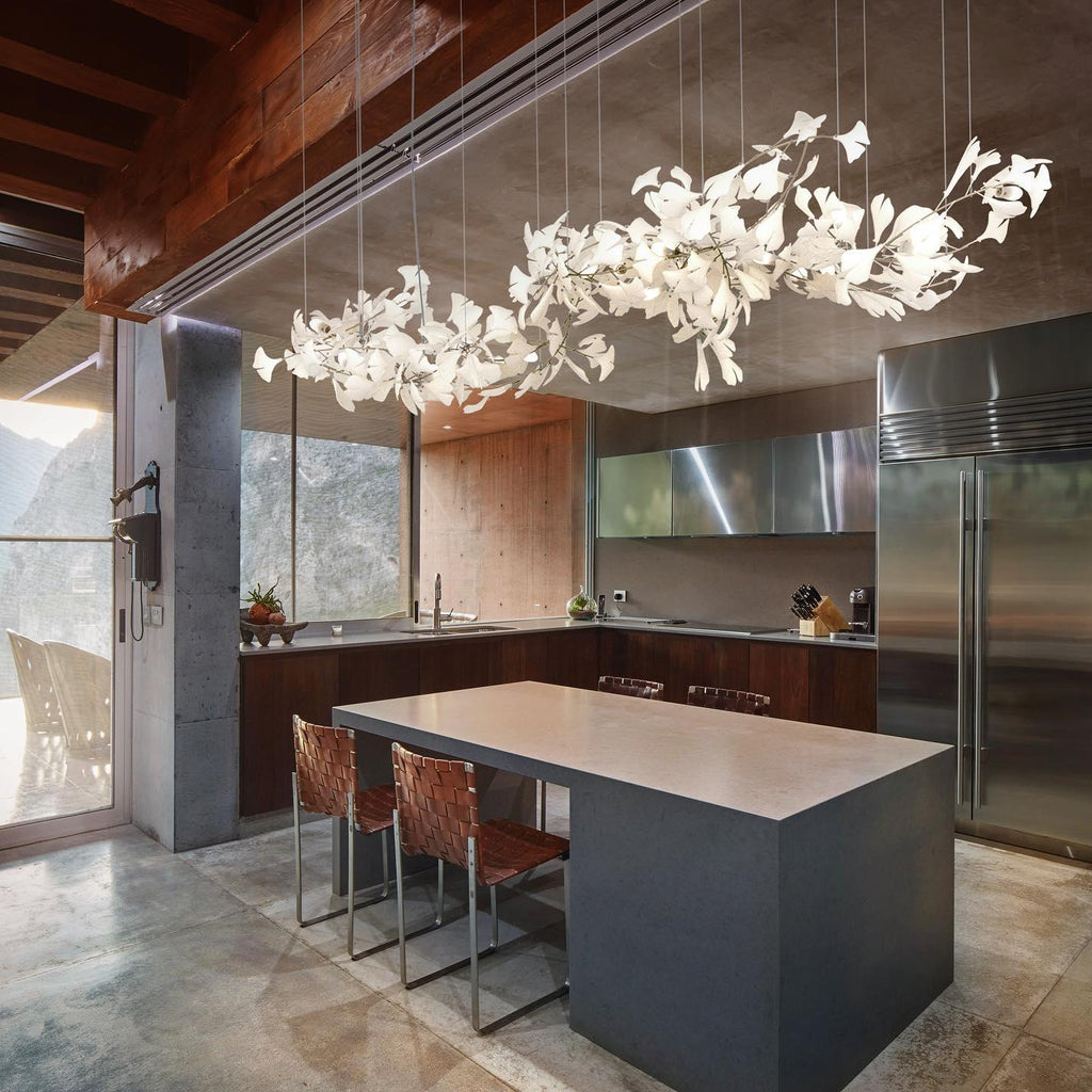 Olyvera Ceramic Chandelier-Moonnatur