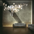 Olyvera Ceramic Chandelier-Moonnatur