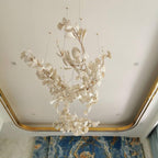 Olyvera Ceramic Chandelier-Moonnatur