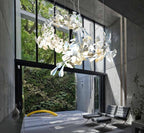 Olyvera Ceramic Chandelier-Moonnatur