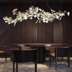 Olyvera Ceramic Chandelier-Moonnatur