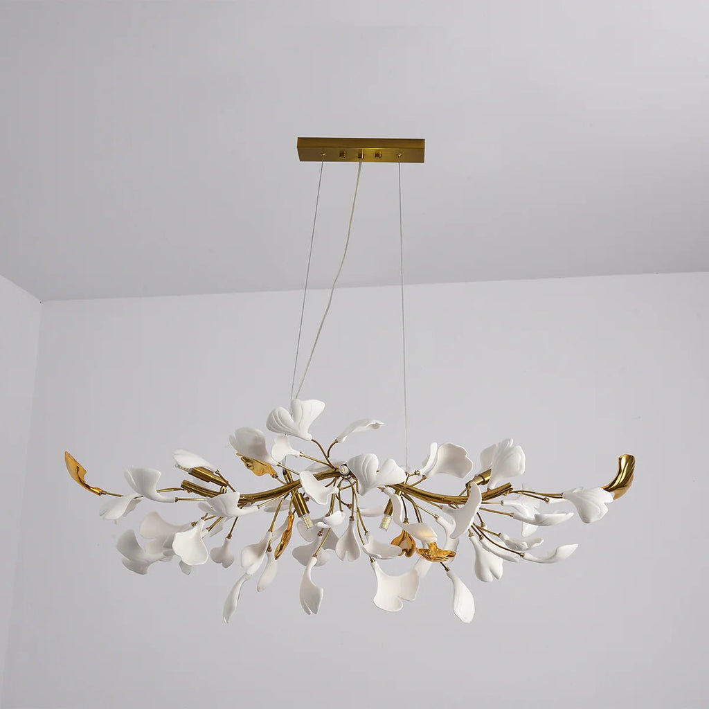 Qanise Ceramic Chandelier-Moonnatur