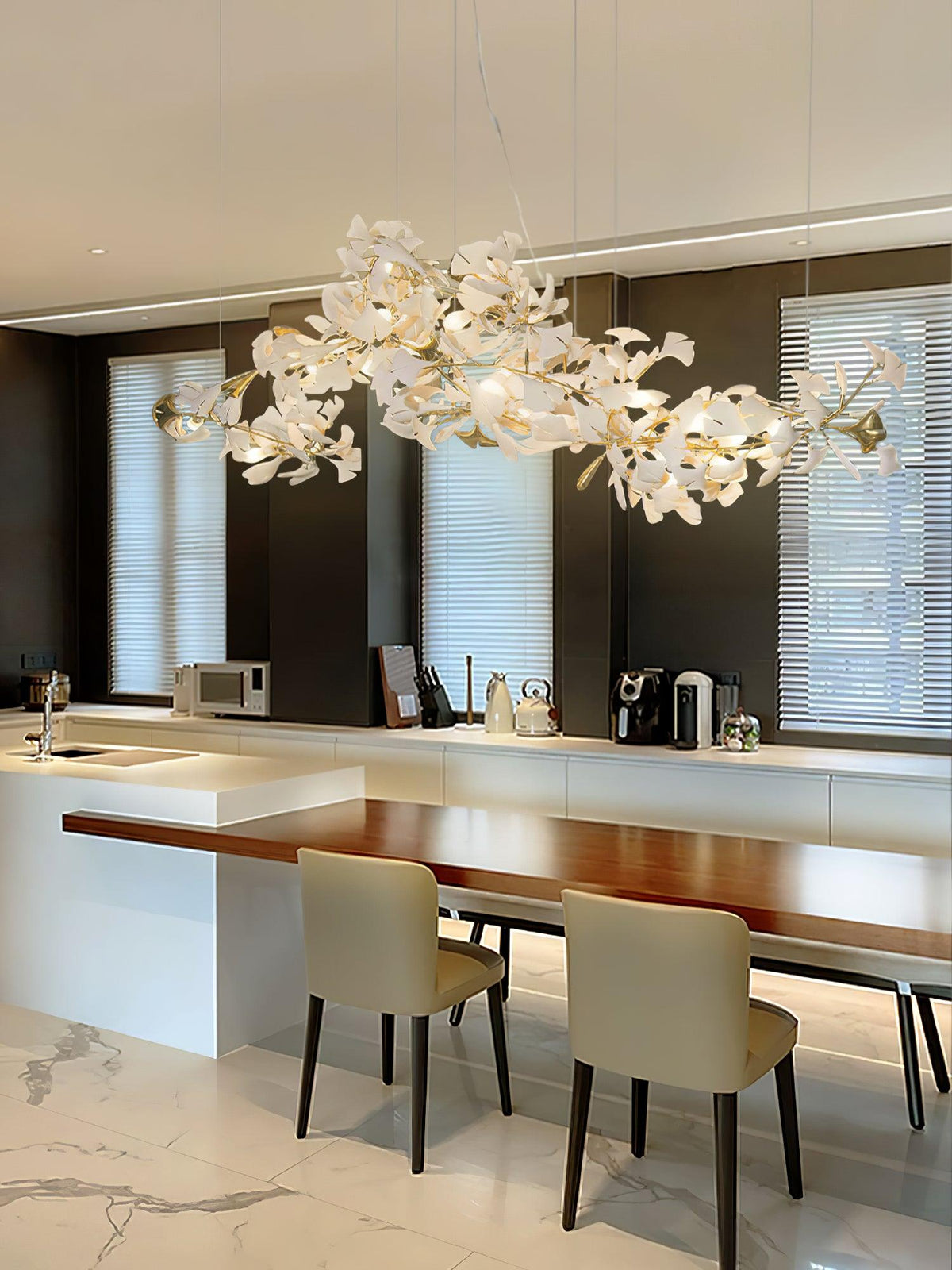Lovenena Ceramic Chandelier-Moonnatur