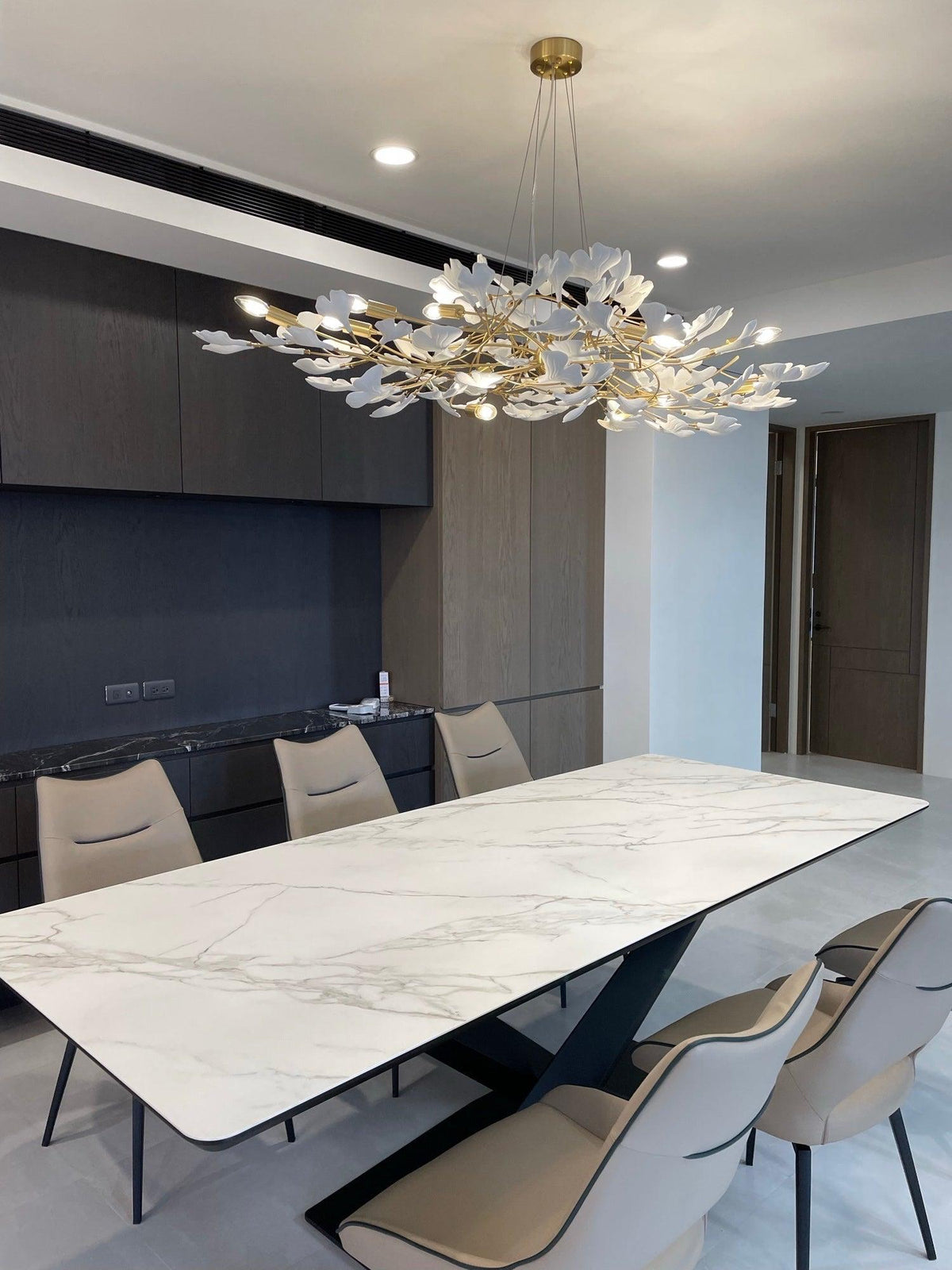 Lovenena Ceramic Chandelier-Moonnatur