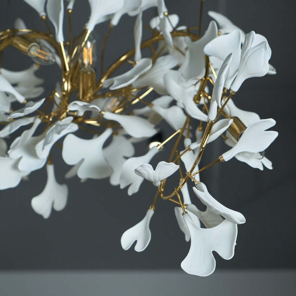 Gresalia Ceramic Chandelier-Moonnatur