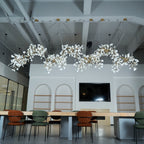 Gresalia Ceramic Chandelier-Moonnatur