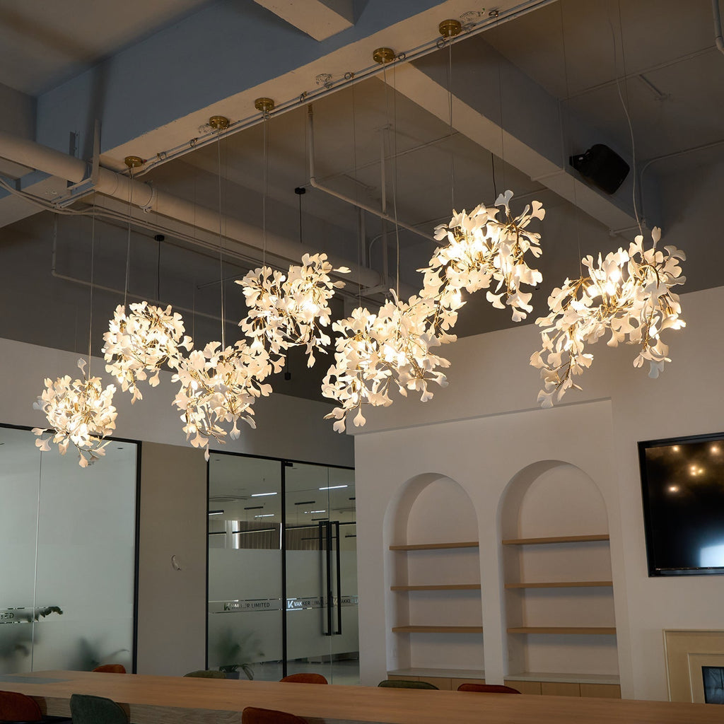 Gresalia Ceramic Chandelier-Moonnatur