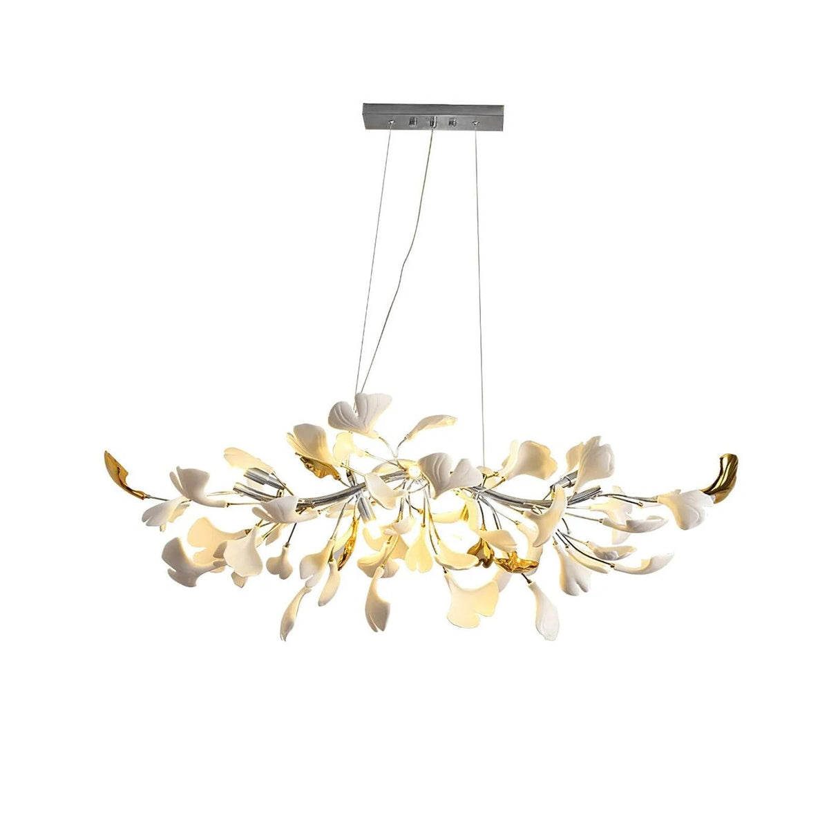 Qanise Ceramic Chandelier-Moonnatur