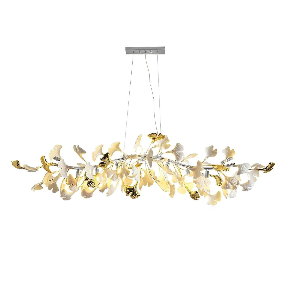 Qanise Ceramic Chandelier-Moonnatur