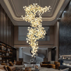 Koralisse Ceramic Chandelier-Moonnatur