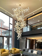 Koralisse Ceramic Chandelier-Moonnatur