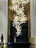 Koralisse Ceramic Chandelier-Moonnatur