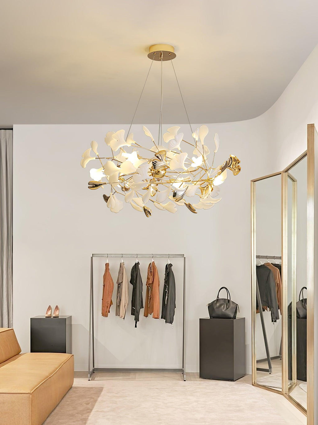 Carrowina Ceramic Chandelier-Moonnatur