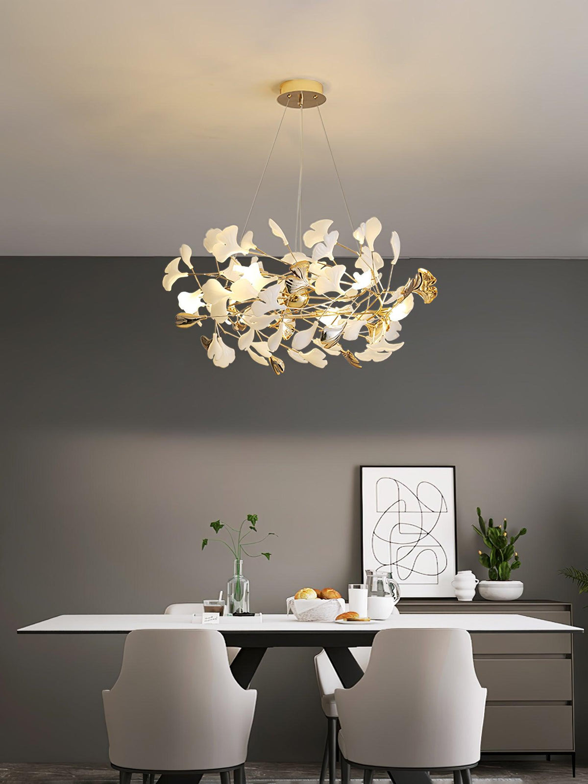 Carrowina Ceramic Chandelier-Moonnatur