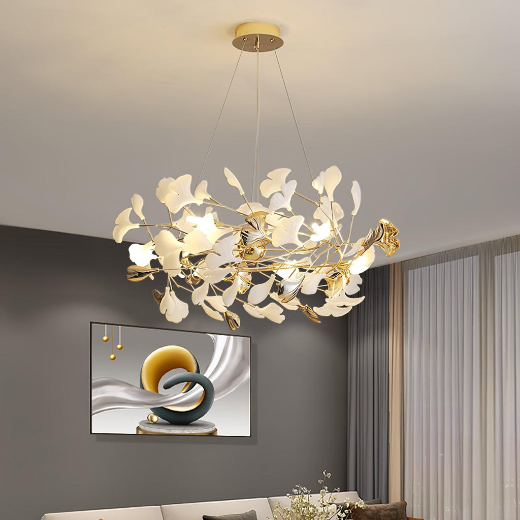 Carrowina Ceramic Chandelier-Moonnatur