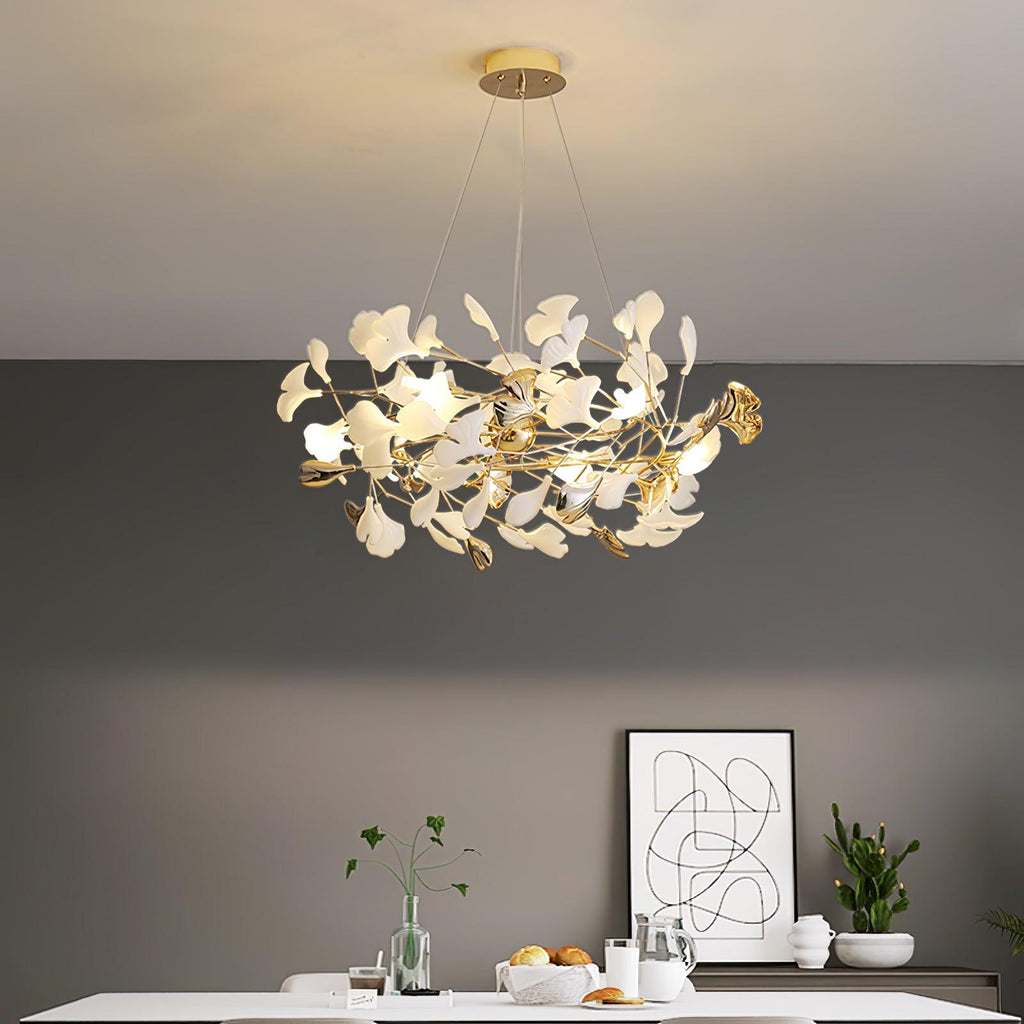 Carrowina Ceramic Chandelier-Moonnatur
